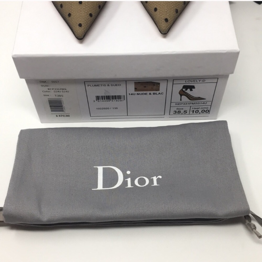 Dior Lovely-D Ankle Wrap Heel - Picture 4 of 7